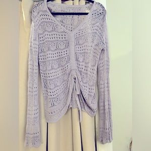 Lavender summer sweater